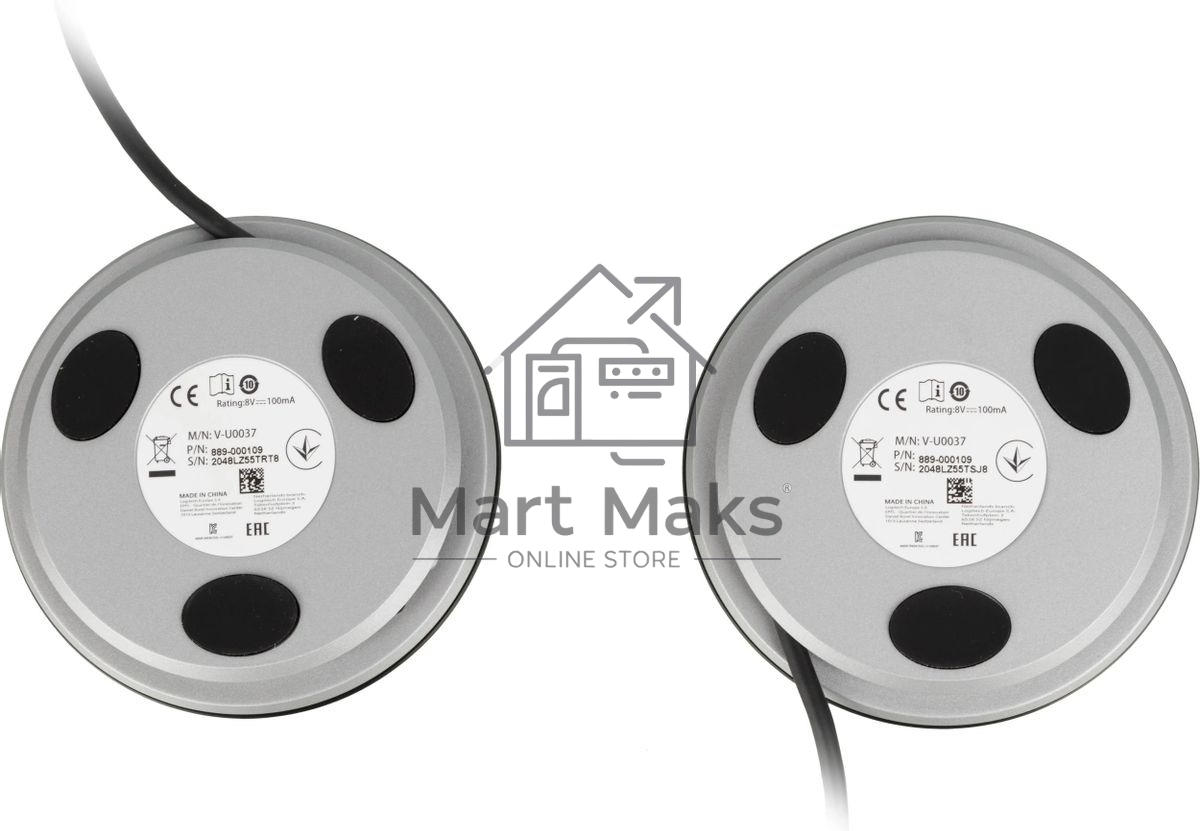 Микрофоны выносные проводные 2 шт. (989-000171) для Logitech ConferenceCam Group 