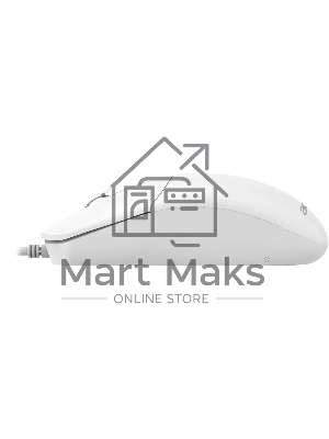 Мышь проводная Acer OMW300 белый, 1200 dpi, USB, кнопки - 3