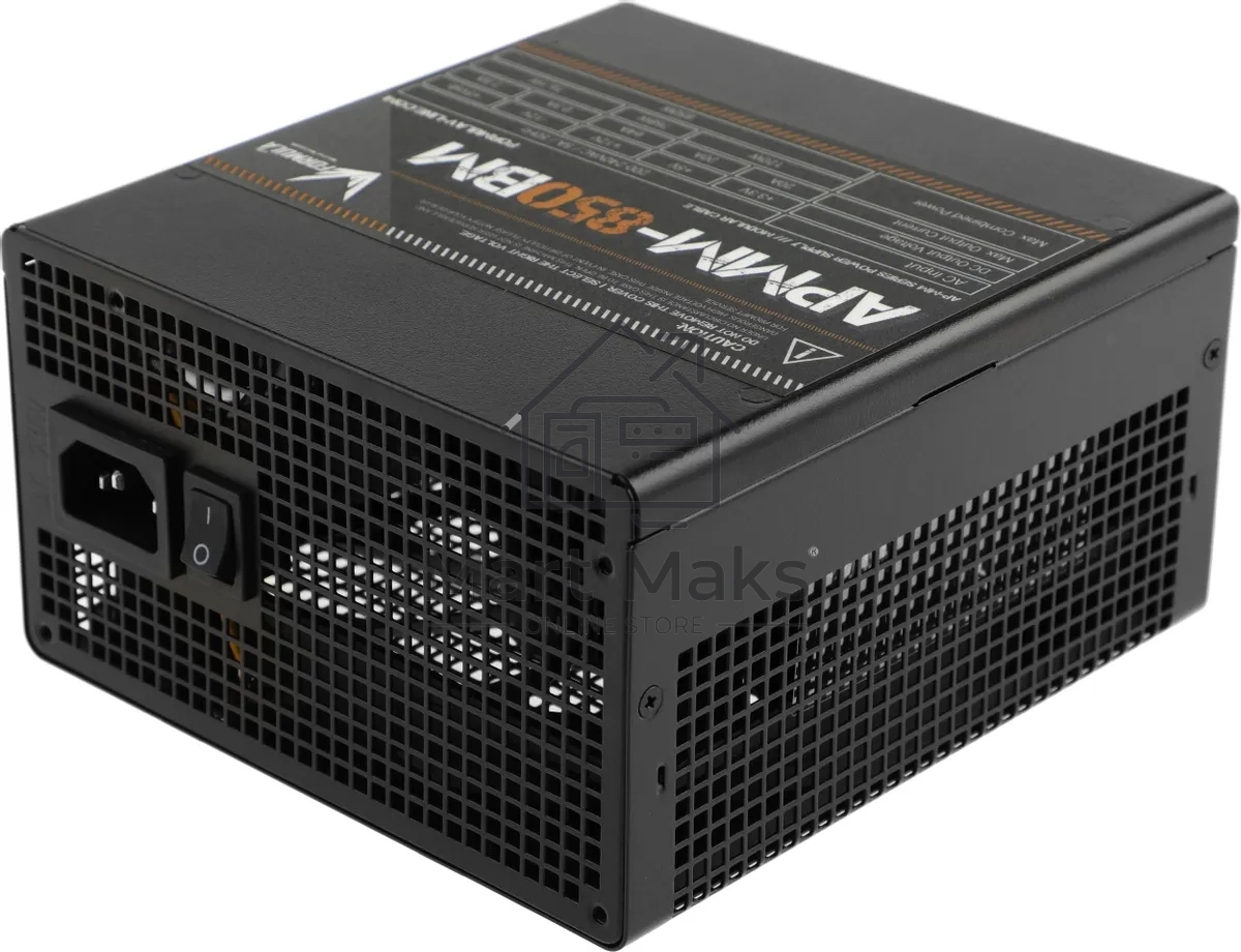 Блок питания Aerocool / Formula ATX 850W APMM-850BM 80+ bronze (20+4pin) APFC 140mm fan 6xSATA Cab Manag RTL