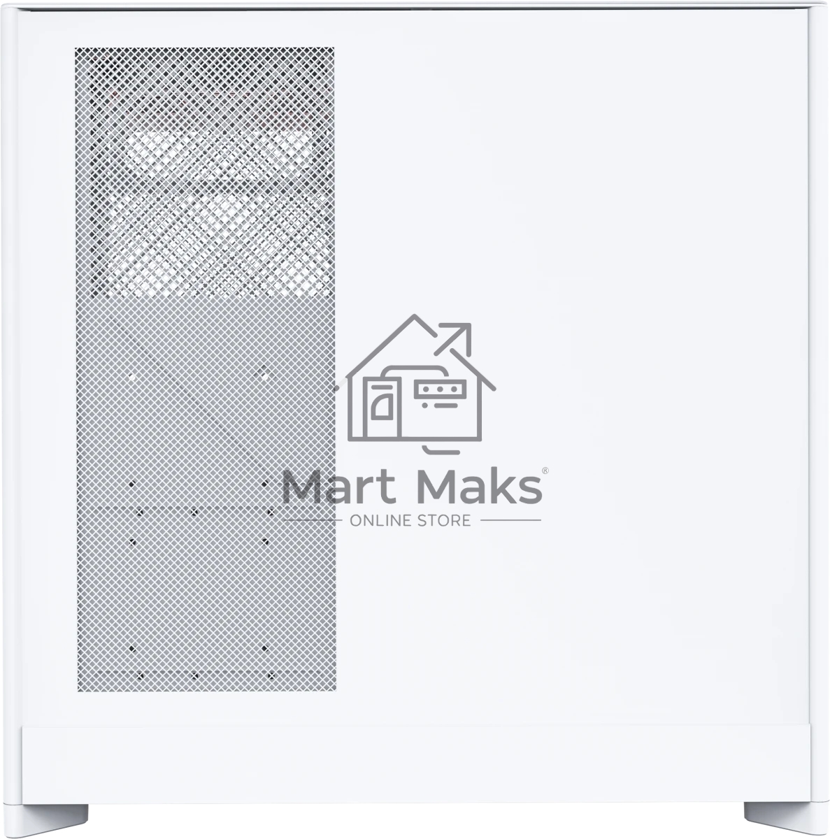 Компьютерный корпус Montech HS02 PRO белый без БП ATX 4x140мм 2xUSB 3.0 audio bott PSU