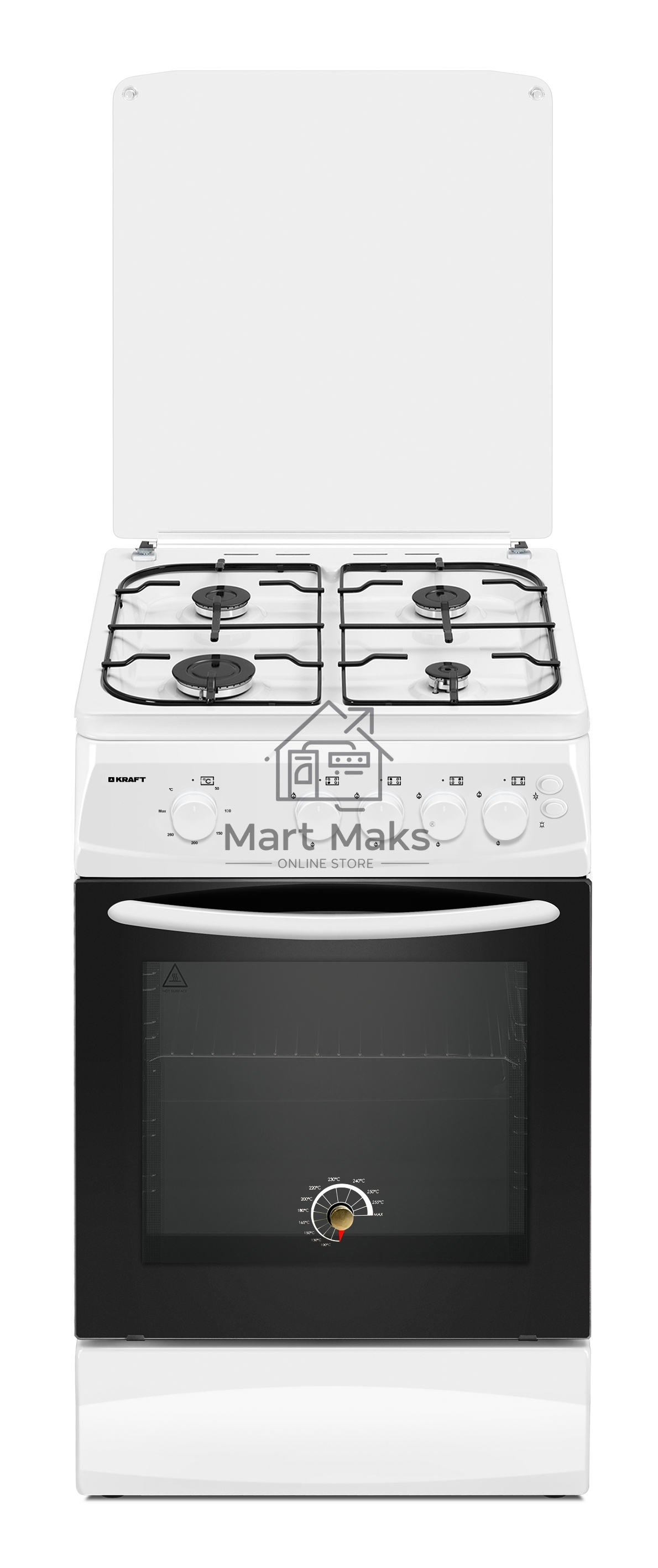 Плита газовая Kraft KF-FSK5407AGW