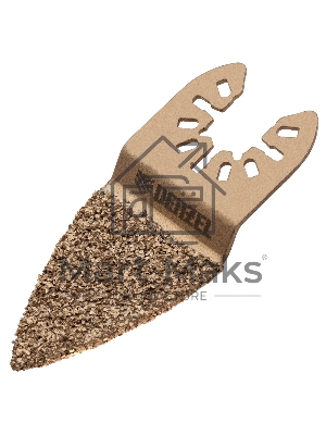 Насадка для МФИ Denzel шлифовальная дельтовидная, HM, по плитке и дереву, 33 мм