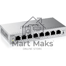 Коммутатор ZyXEL GS1200-8V3-EU0101F, 8×LAN, управляемый