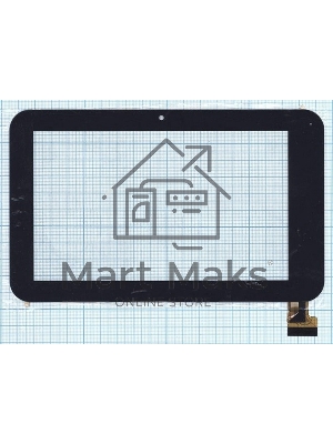 Сенсорное стекло (тачскрин) ZCC-2265V2 HD13-549, черное