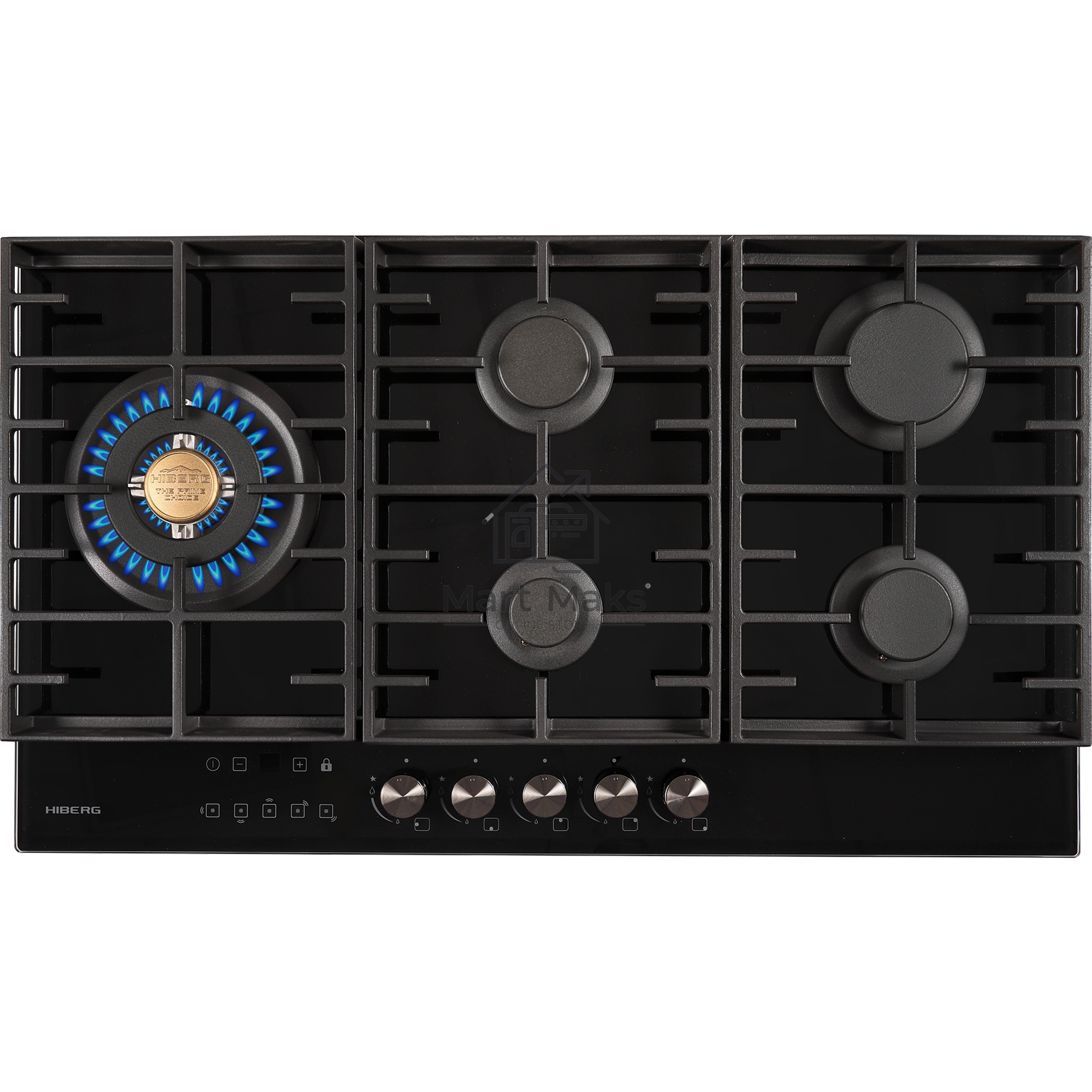 Варочная поверхность HIBERG VM 9155 B, черный