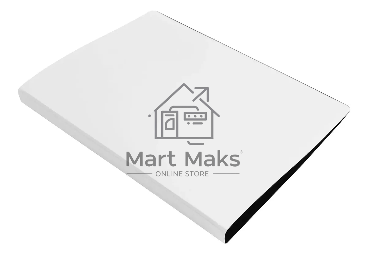 Папка с металлическим пружинным скоросшивателем Бюрократ DeLuxe DL07PMILK A4, пластик, 0.7мм, корешок 27мм, молочный