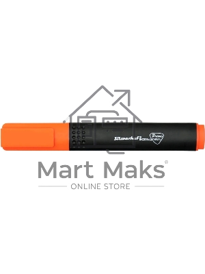 Текстовыделитель Silwerhof Prime 108031-06, скошенный пишущий наконечник, 1-4мм, оранжевый, коробка