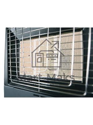 Обогреватель инфракрасный газовый Ballu BIGH-55 черный, керамический, 4200 Вт, 60 м2