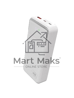 Портативный аккумулятор MORE CHOICE (4620202552785) PB29-20 20000mAh 1USB+2Type-C 3.0A 22.5W+PD20W+QC3.0, белый