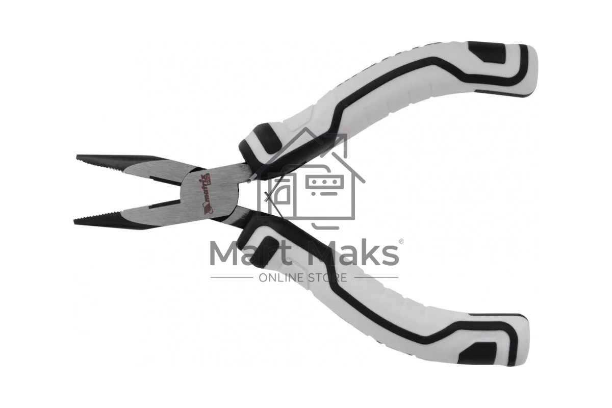 Длинногубцы Matrix Mini, 125 мм, прямые, авторазжим, PRO