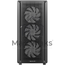 Корпус DeepCool CC550 4F, Midi-Tower, чёрный, 4 x 120 мм