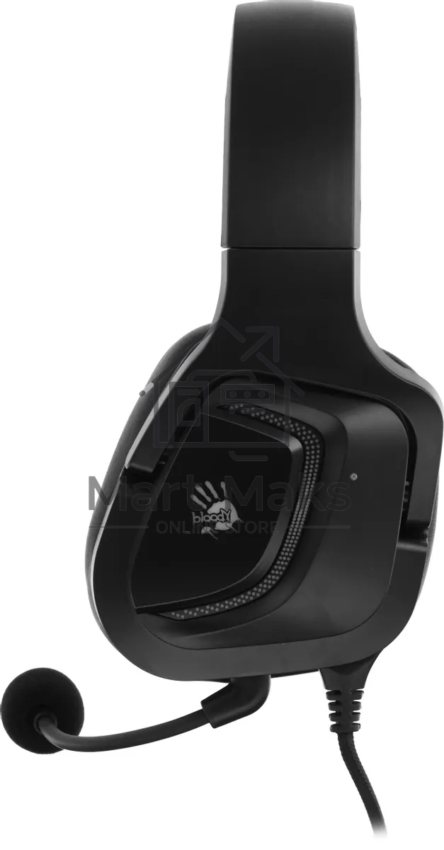 Наушники с микрофоном A4Tech Bloody G573 черный 2м мониторные USB оголовье (G573)