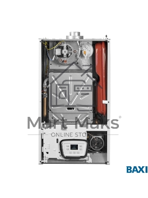Котел газовый BAXI ECO LIFE 24F настен, 24 кВт, двухконтурный, с закрыт. кам. сгор.