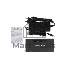 Коммутатор неуправляемый PoE ORIGO OS1206P/60W/A1A 4x100Base-TX PoE+, 2x100Base-TX, PoE-бюджет 60 Вт, корпус металл