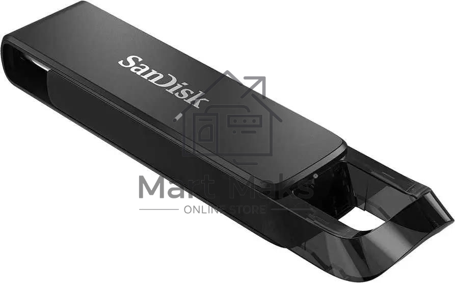 Флешка USB R/W R/W 64GB SanDisk CZ460 Ultra Type-C, USB Type-C, черный