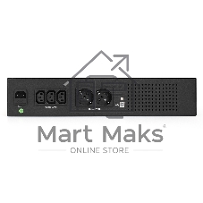 Источник бесперебойного питания ExeGate ServerRM UNL-800.LCD.AVR.2SH.3C13.USB.2U 800VA/480W, Color LCD, AVR, 2*Schuko+3*C13, USB, 2U, установка в стойку, черный
