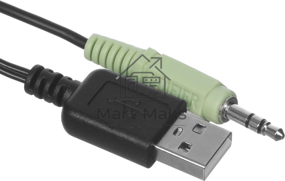 Акустическая система Edifier M1250 черный 2.0 активные