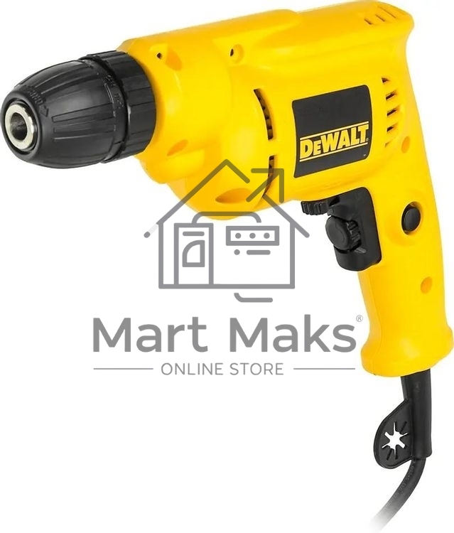Дрель безударная сетевая DeWalt 550 Вт. DWD014