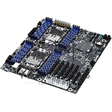Серверная материнская плата ASRock SP2C741D16X-2T, 2xLGA4677, Intel C741, 16xDDR5, 13xSATA, 1xM.2, 6xPCIe 5.0 x16, 1xPCIe 5.0 x8, 1xVGA, 2x10Gb LAN, IPMI, 2xUSB-A 2.0, EEB