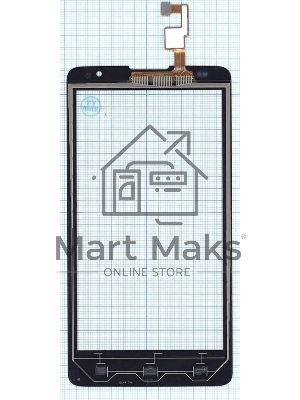 Сенсорное стекло (тачскрин) для Huawei C8816, черное
