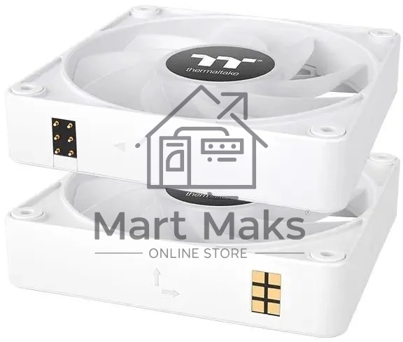 Вентилятор для корпуса Thermaltake CT120 EX Sync ARGB 120х120x25 белый 4-pin 28.5дБ (упак.:3шт) (CL-F190-PL12SW-A) Ret