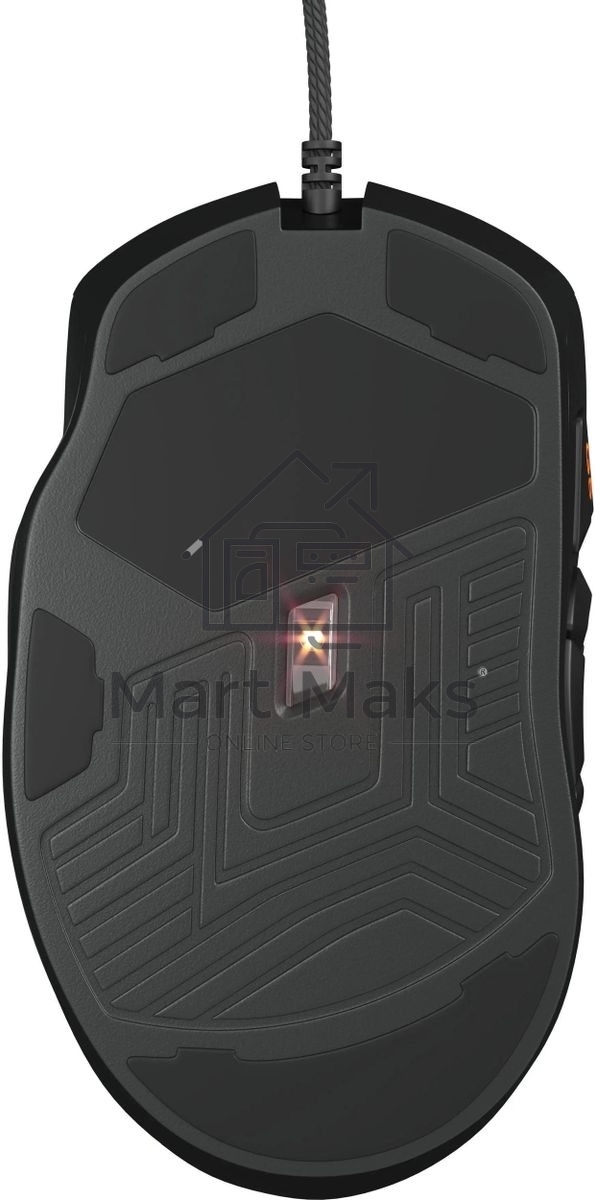 Мышь проводная GMNG XM003 черный, 32000 dpi, USB, кнопки - 10