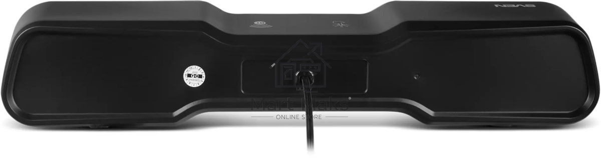 Акустическая система SVEN 450 2.0 (2x5W, Bluetooth, RGb-подсветка) черная