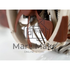 Кулер для процессора Noctua NH-D15, 2x140 мм, медь, 1500 об/мин, 24.6 дБ, 4 pin PWM, высота 168 мм