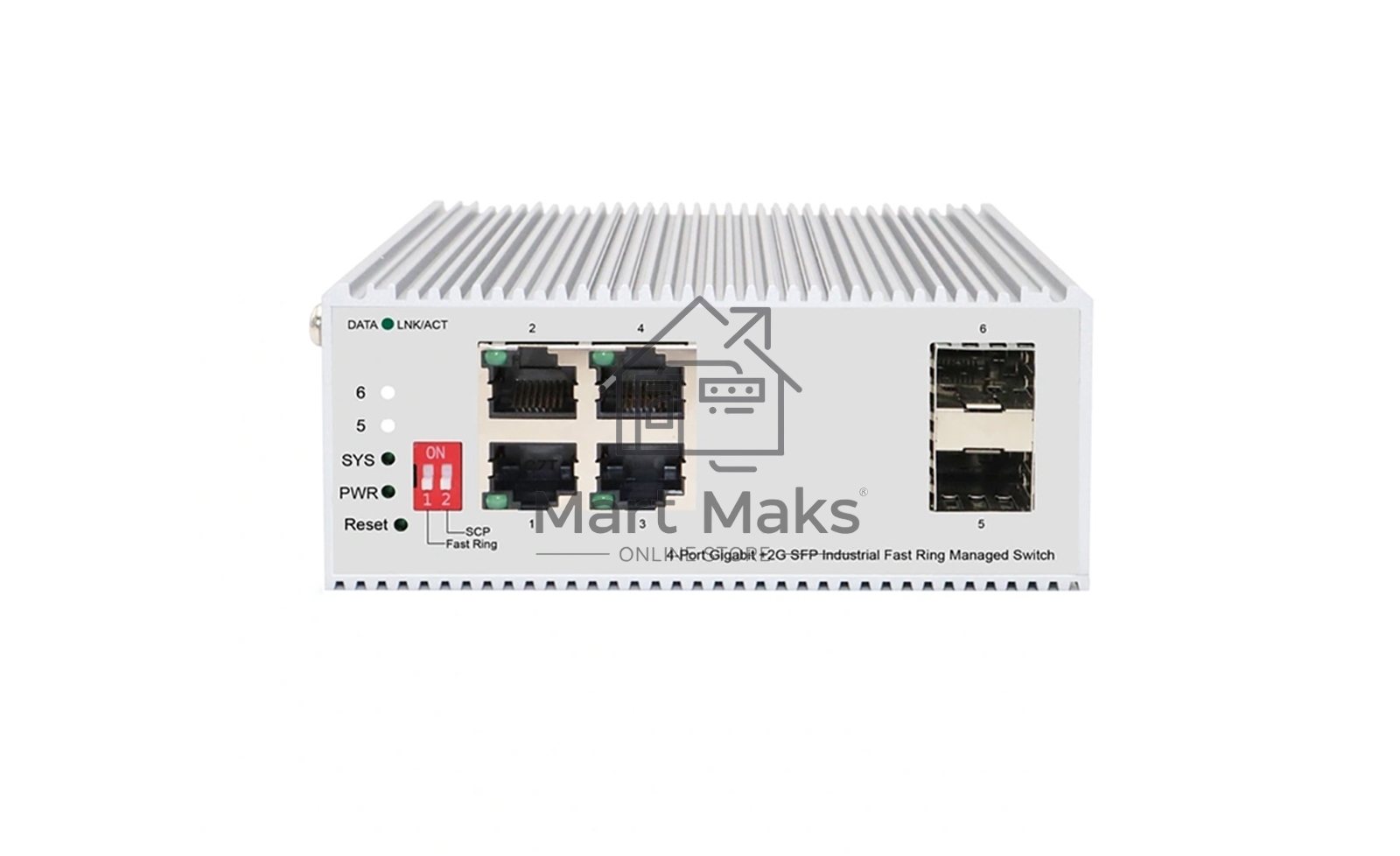 Коммутатор ORIGO OI3106/A1A, 4×1 Гбит/с + 2×1 Гбит/с SFP, управляемый