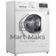Стиральная машина LG F1296HDS1 белый, загрузка фронтальная 7 кг, 1200 об/мин., класс: А