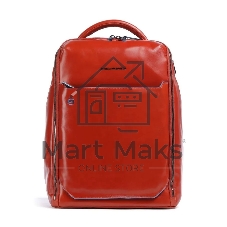 Рюкзак мужской Piquadro Blue Square CA6591B2/CU4, кожа, табачный