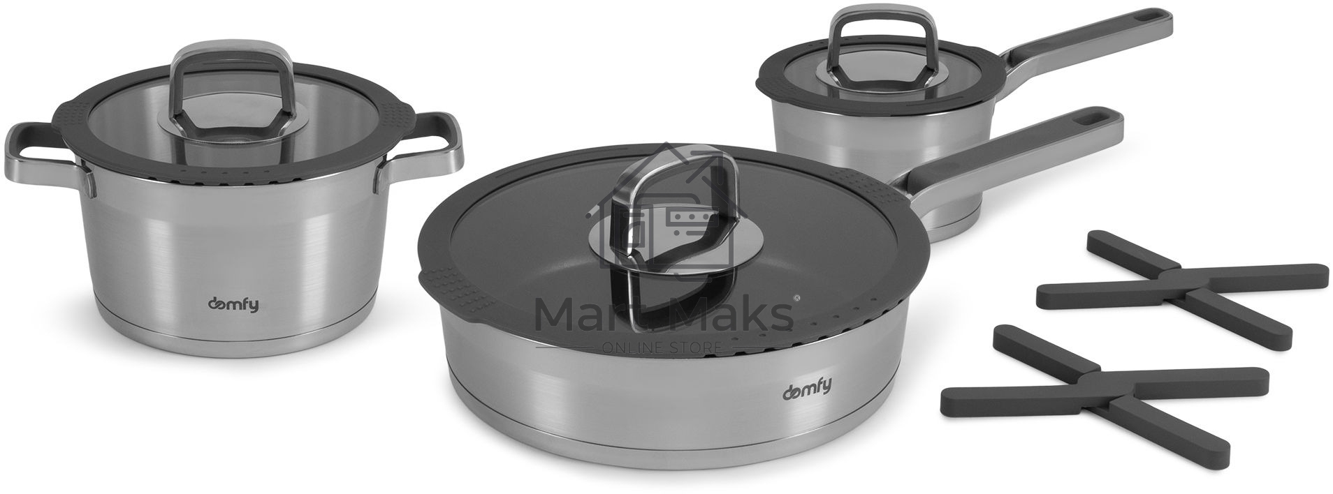 Набор посуды Domfy Home Grigio DKM-CW208 8 предметов