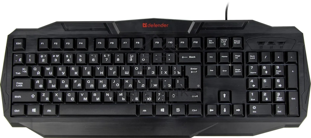 Клавиатура Defender Ultra HB-330L RU проводная, USB, черный