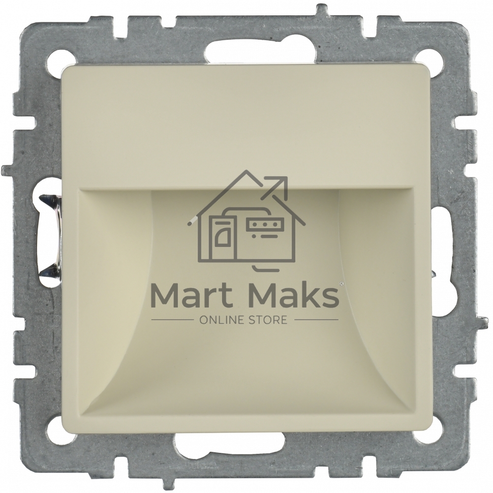 Подсветка светодиодная встраиваемая IEK BRITE ПЛ20-БрКр (BR-FL20-K10) бежевый