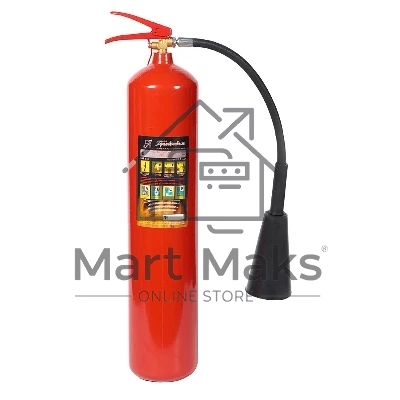 Огнетушитель углекислотный Ярпожинвест ОУ-5 ВСЕ-01 (сварная труба) 55B, C, E