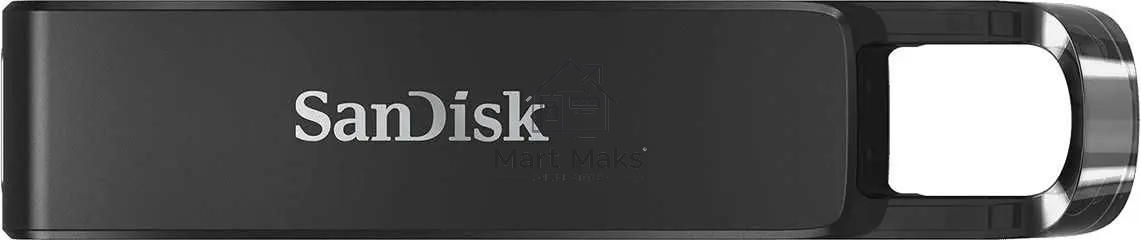 Флешка USB R/W R/W 64GB SanDisk CZ460 Ultra Type-C, USB Type-C, черный