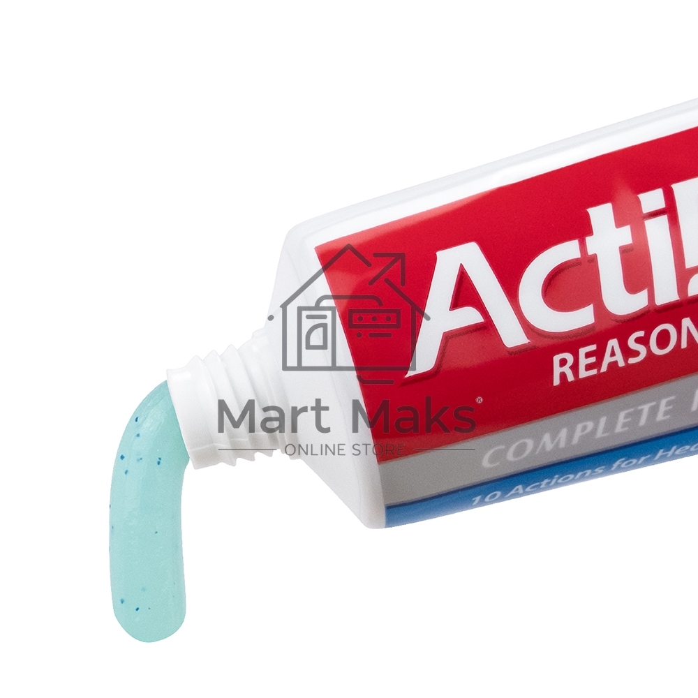Зубная паста Active ACTIDENT Комплексный уход Complimax, без парабенов, 130 г (512901001)