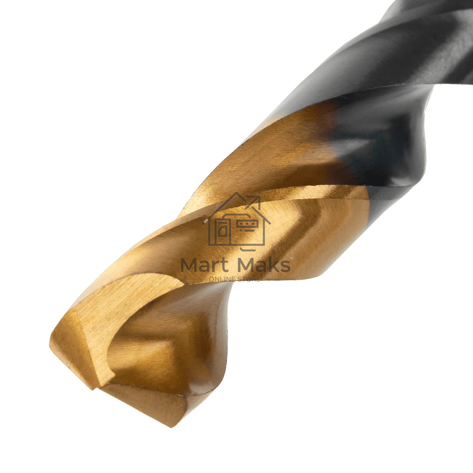 Сверло по металлу Denzel 12 мм, HSS-Tin, Golden Tip, 6 шт.