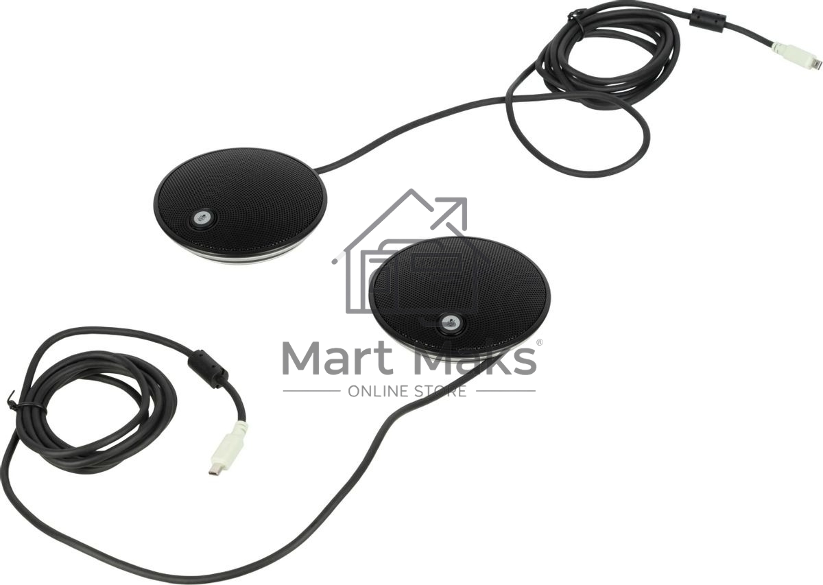 Микрофоны выносные проводные 2 шт. (989-000171) для Logitech ConferenceCam Group 