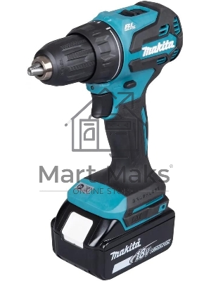 Дрель-шуруповерт Makita DDF490SFJ аккум. патрон:быстрозажимной