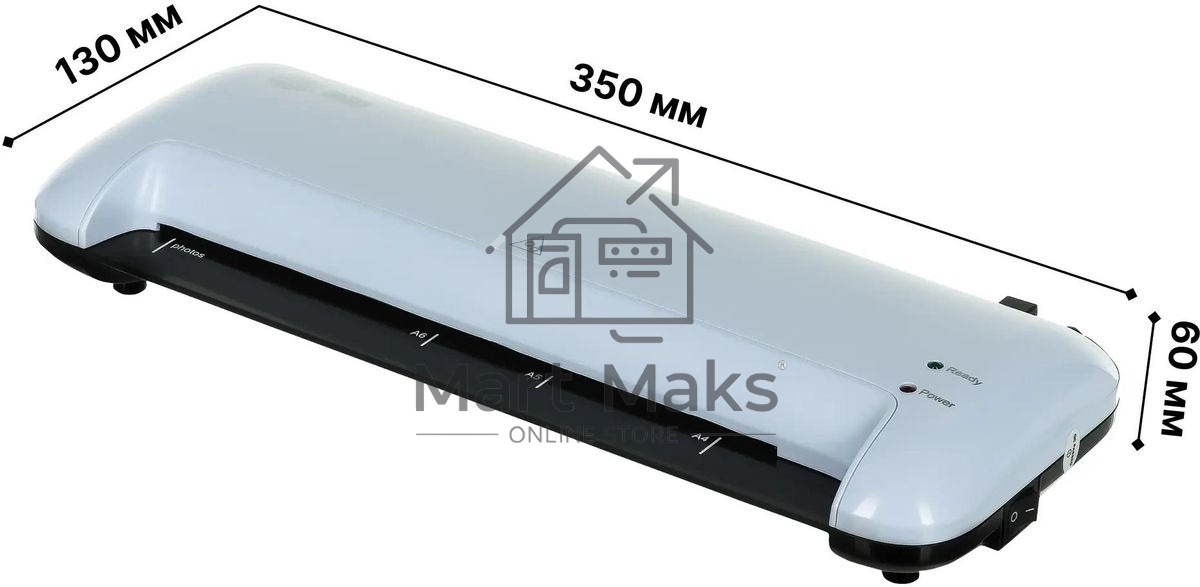 Ламинатор Cactus CS-LAB-A4400 A4 (80-125мкм) 40 см/мин (2 вал.) лам.фото