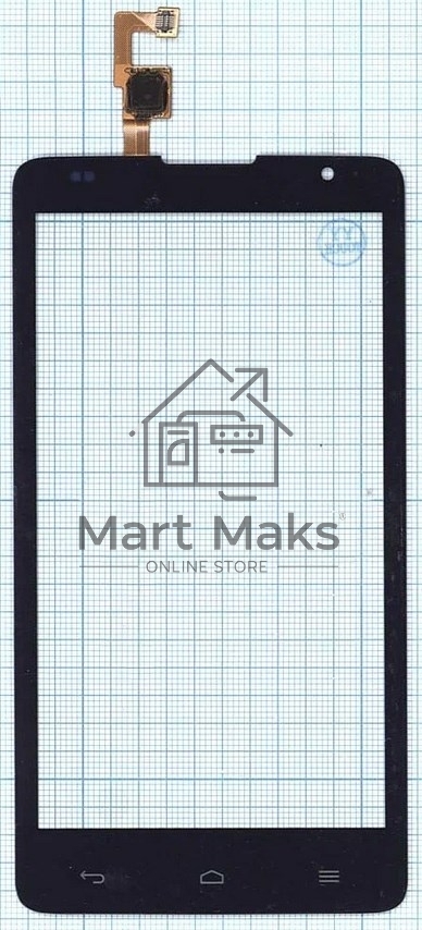 Сенсорное стекло (тачскрин) для Huawei C8816, черное