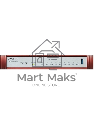 Межсетевой экран Zyxel USG FLEX 100H, 8xRJ-45: 1G (LAN/WAN), 1xUSB3.0 **