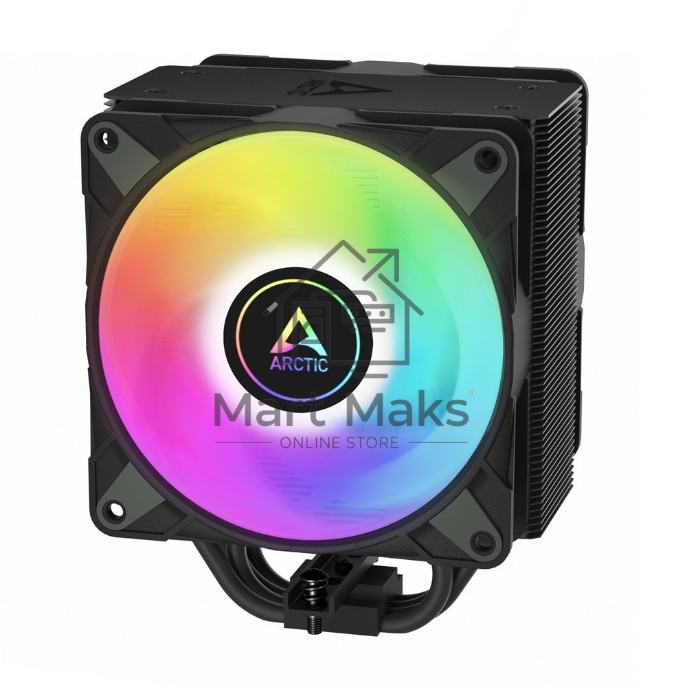 Кулер для процессора Arctic Freezer 36 A-RGB черный, 120 мм, алюминий/медь, 2000 об/мин, 22.5 дБ, 4 pin, 200 Вт, 159 мм