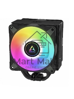 Кулер для процессора Arctic Freezer 36 A-RGb черный, 120 мм, алюминий/медь, 2000 об/мин, 22.5 дБ, 4 pin, 200 Вт, 159 мм