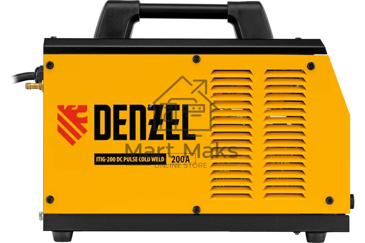 Аппарат инвертор. аргонодуговой сварки ITIG-200 ACDC Mix Pulse, 200 А, ПВ 60% Denzel