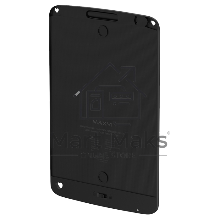 Графический планшет Maxvi MGT-01 черный, LCD планшет для заметок и рисования