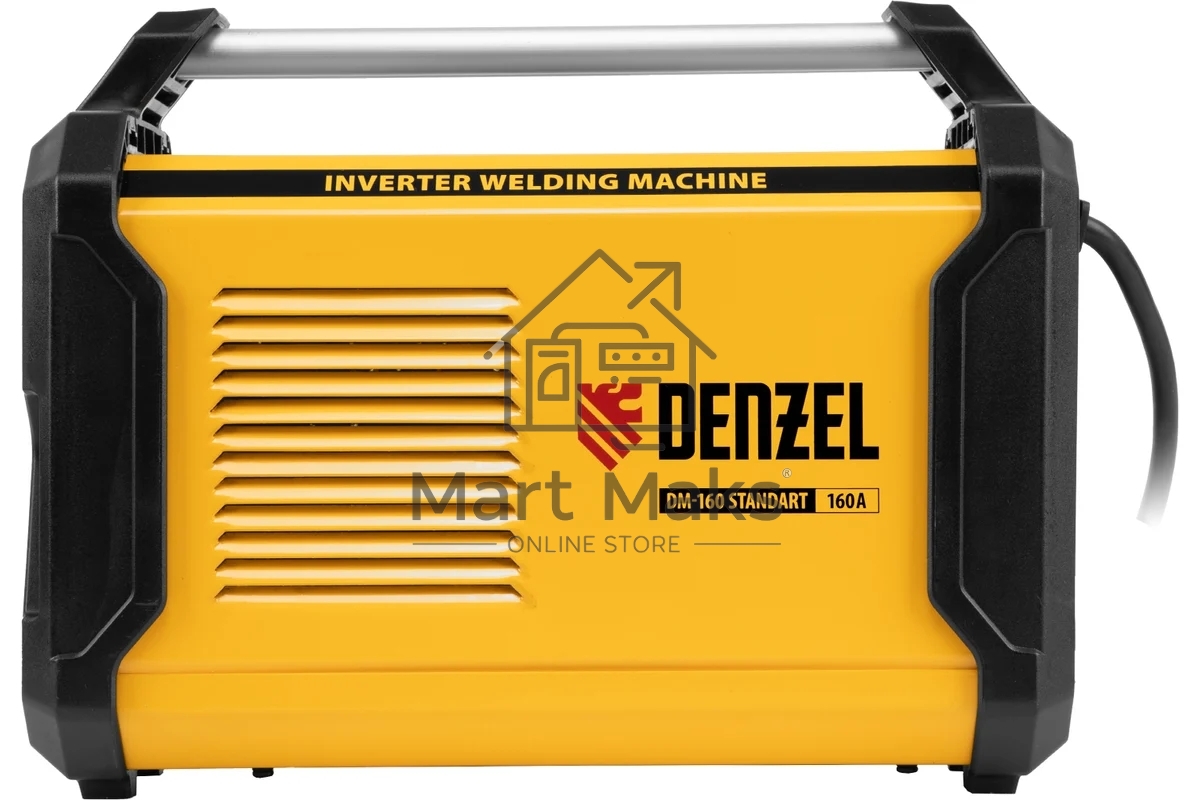 Аппарат инвертор. дуговой сварки DM-160 Standart, 160 А, ПВ 60% Denzel