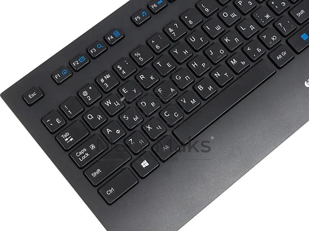 Клавиатура Logitech Keyboard K280E (920-005215) проводная USB черный