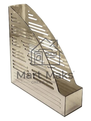 Лоток вертикальный Buro Премиум 285x240x70мм тонированный, пластик